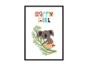 Постер Коала Happy girl 882364