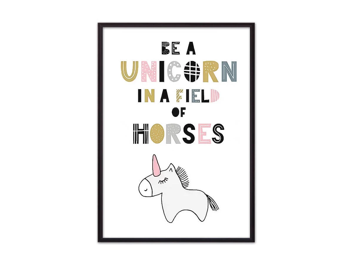 Постер Единорог Be a unicorn… 882445