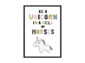 Постер Единорог Be a unicorn… 882452
