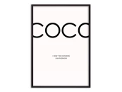 Постер в рамке Coco