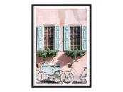 Постер в рамке Розовый дом 2