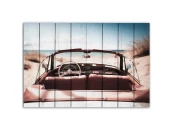 Картина Машина на пляже