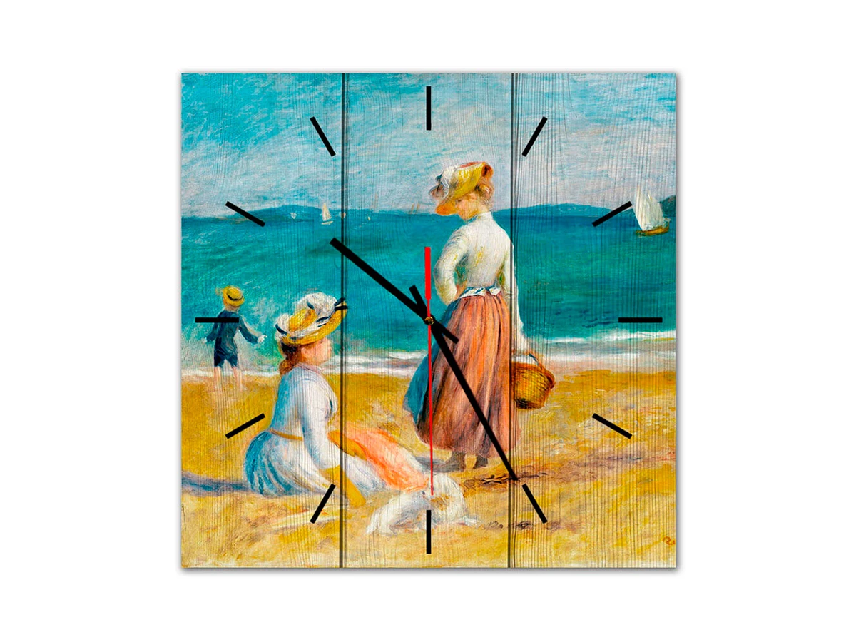 Часы Фигуры на пляже 884047  - фото 1
