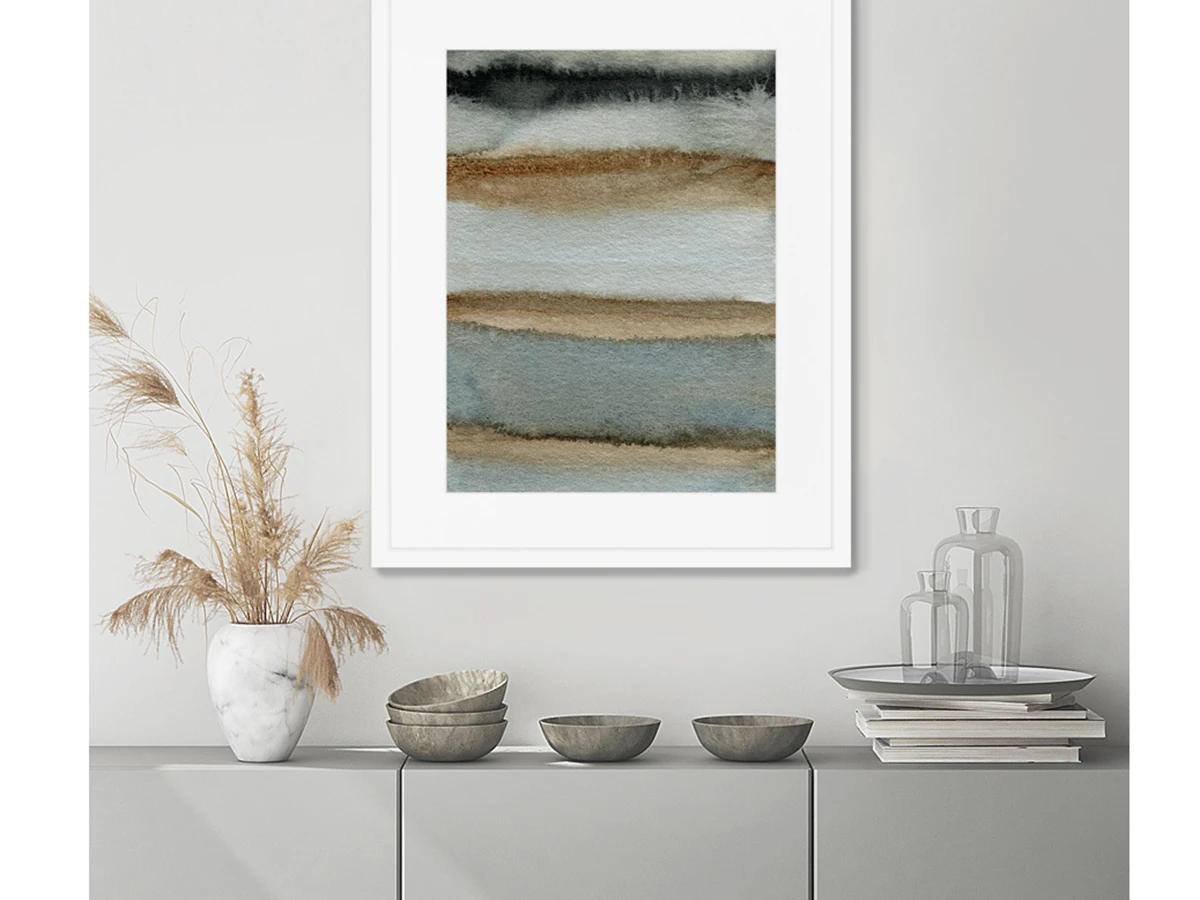 Репродукция картины в раме Autumn in layers 635109