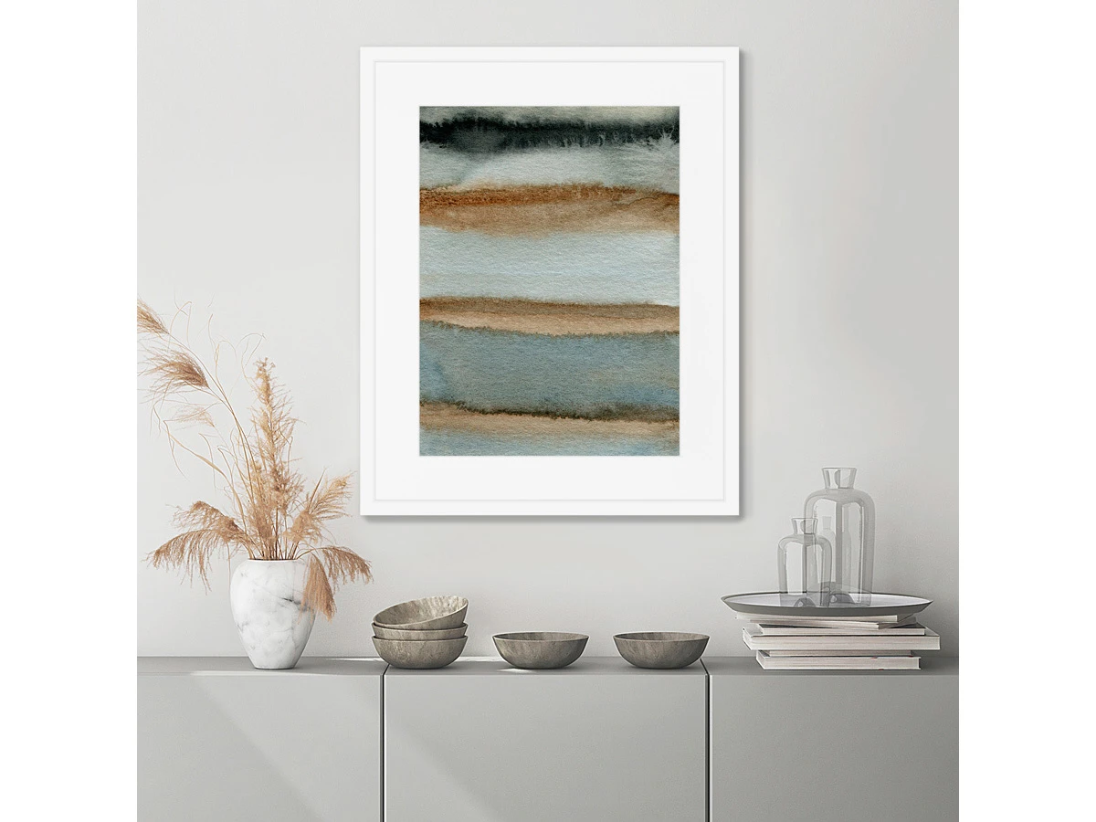 Репродукция картины в раме Autumn in layers 635109  - фото 6