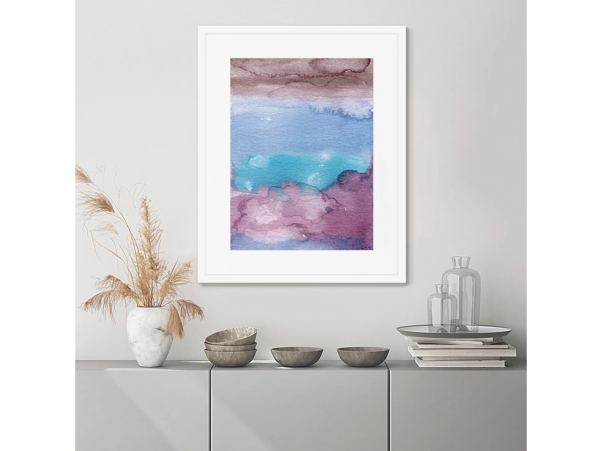 Репродукция картины в раме Clouds, view from the plane 635111  - фото 6