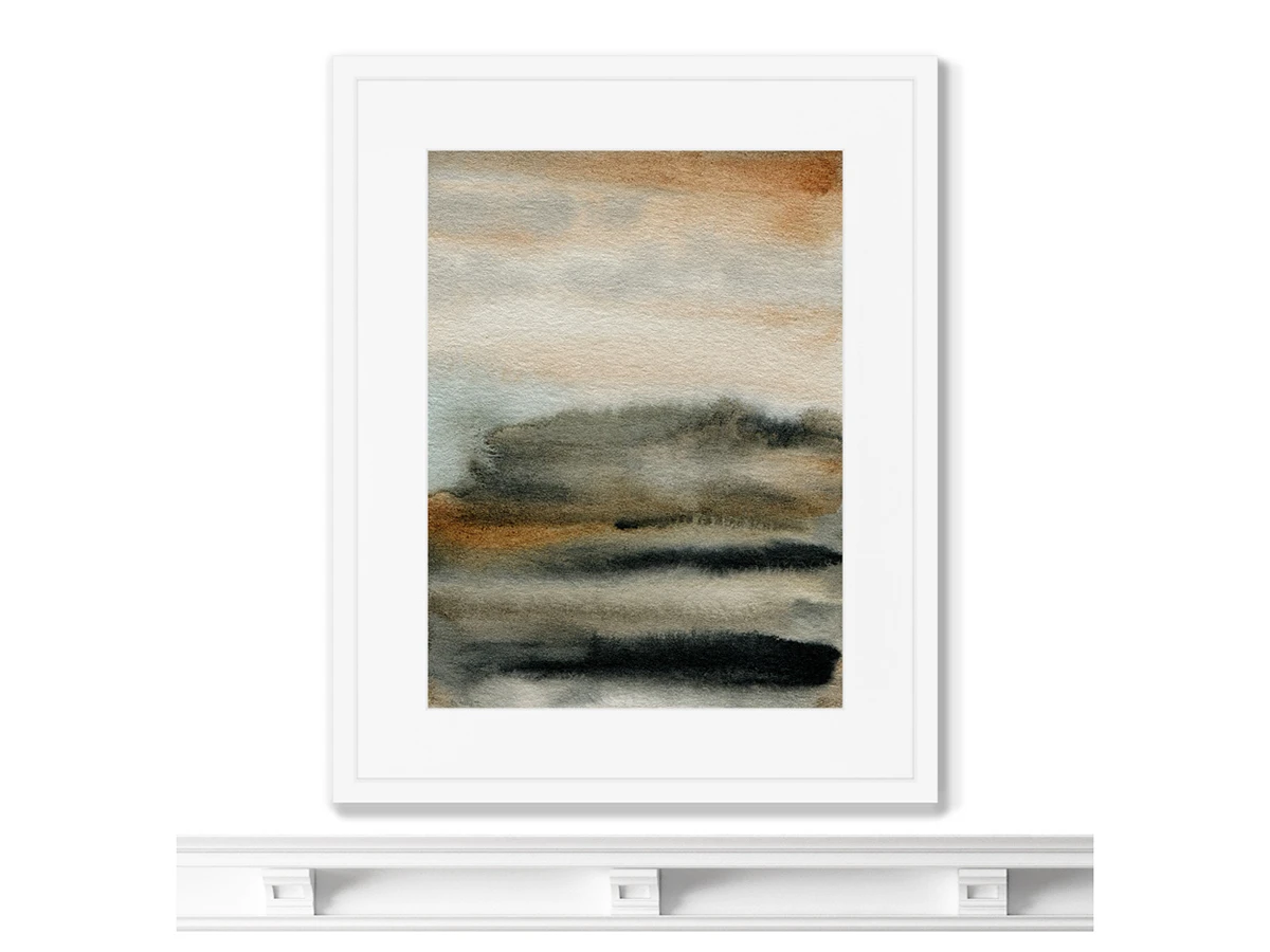 Репродукция картины в раме Early November sky 635112  - фото 4