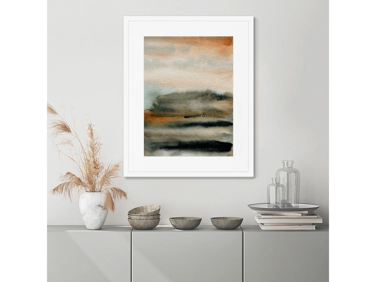 Репродукция картины в раме Early November sky 635112  - фото 7