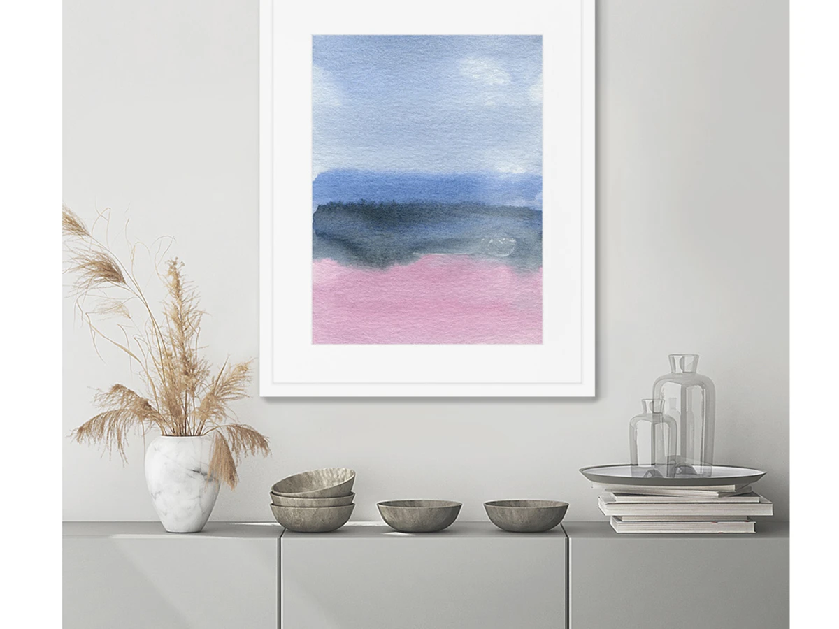 Репродукция картины в раме Earth colors, No1 635113