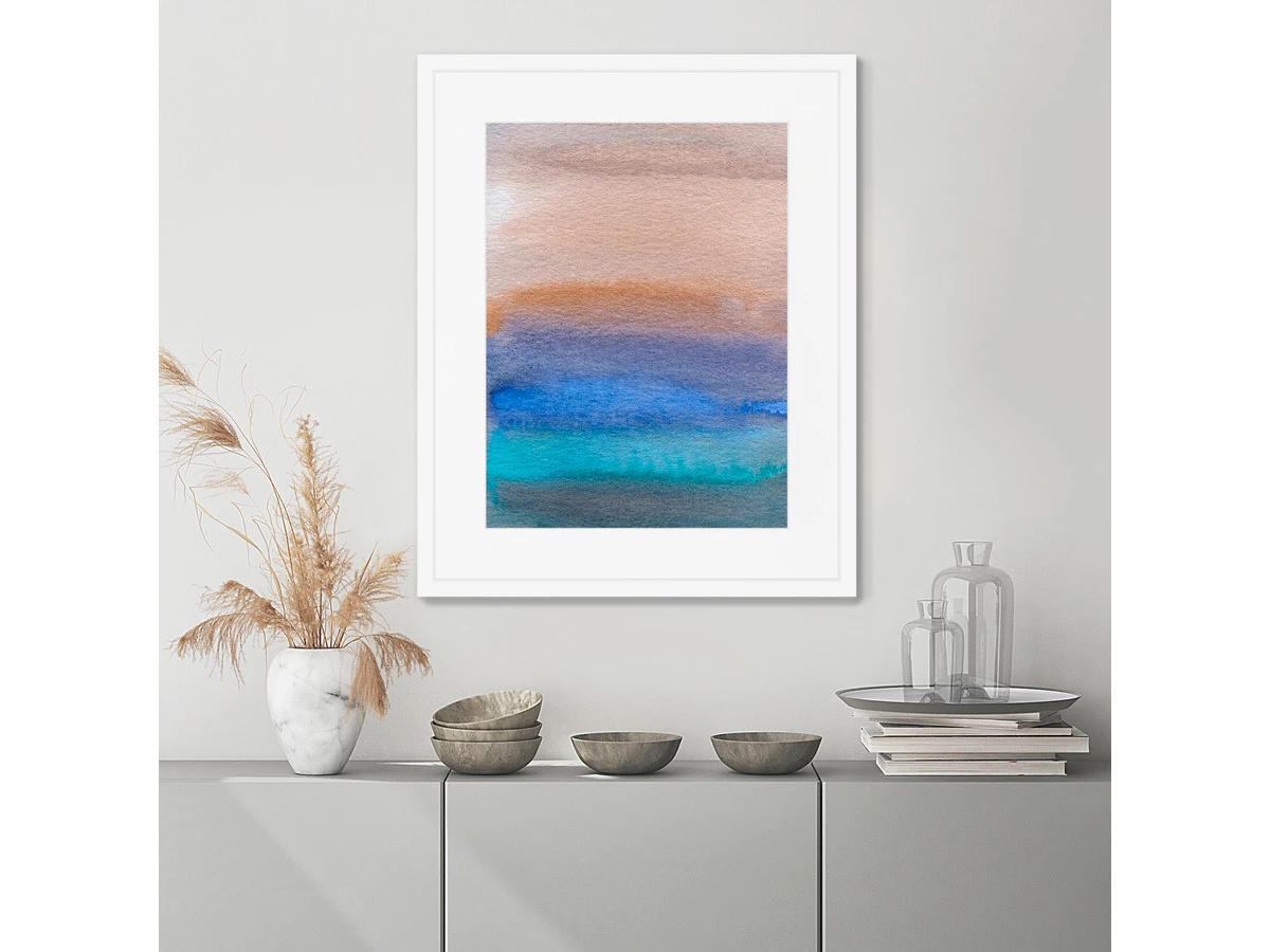 Репродукция картины в раме Evening landscape 635116  - фото 6