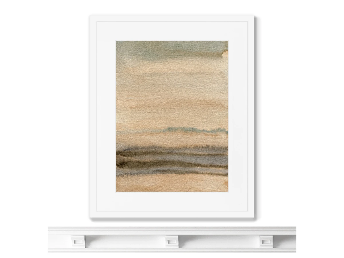 Репродукция картины в раме Evening sky over the sea 635118  - фото 4