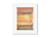 Репродукция картины в раме Hot summer evening sky