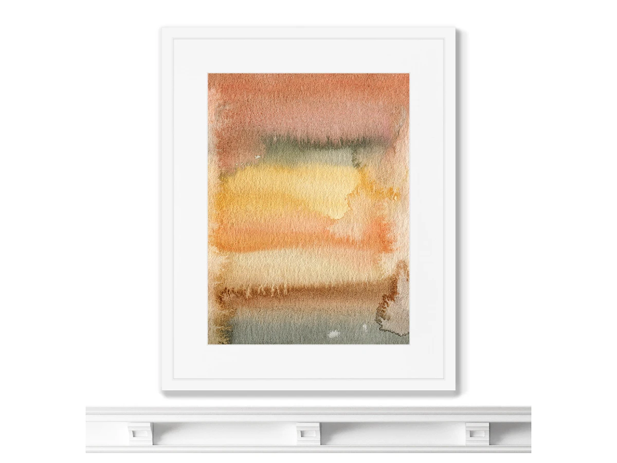 Репродукция картины в раме Hot summer evening sky 635123  - фото 3