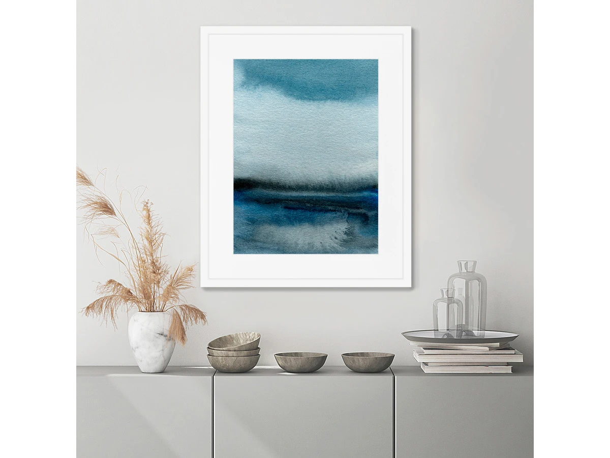 Репродукция картины в раме In the middle of a sea storm 635125  - фото 6