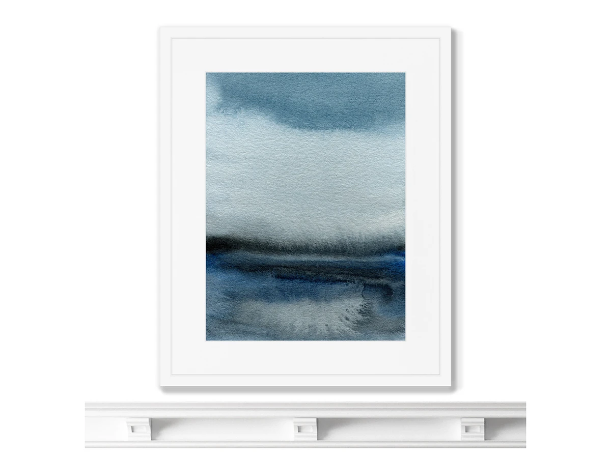 Репродукция картины в раме In the middle of a sea storm 635125  - фото 3