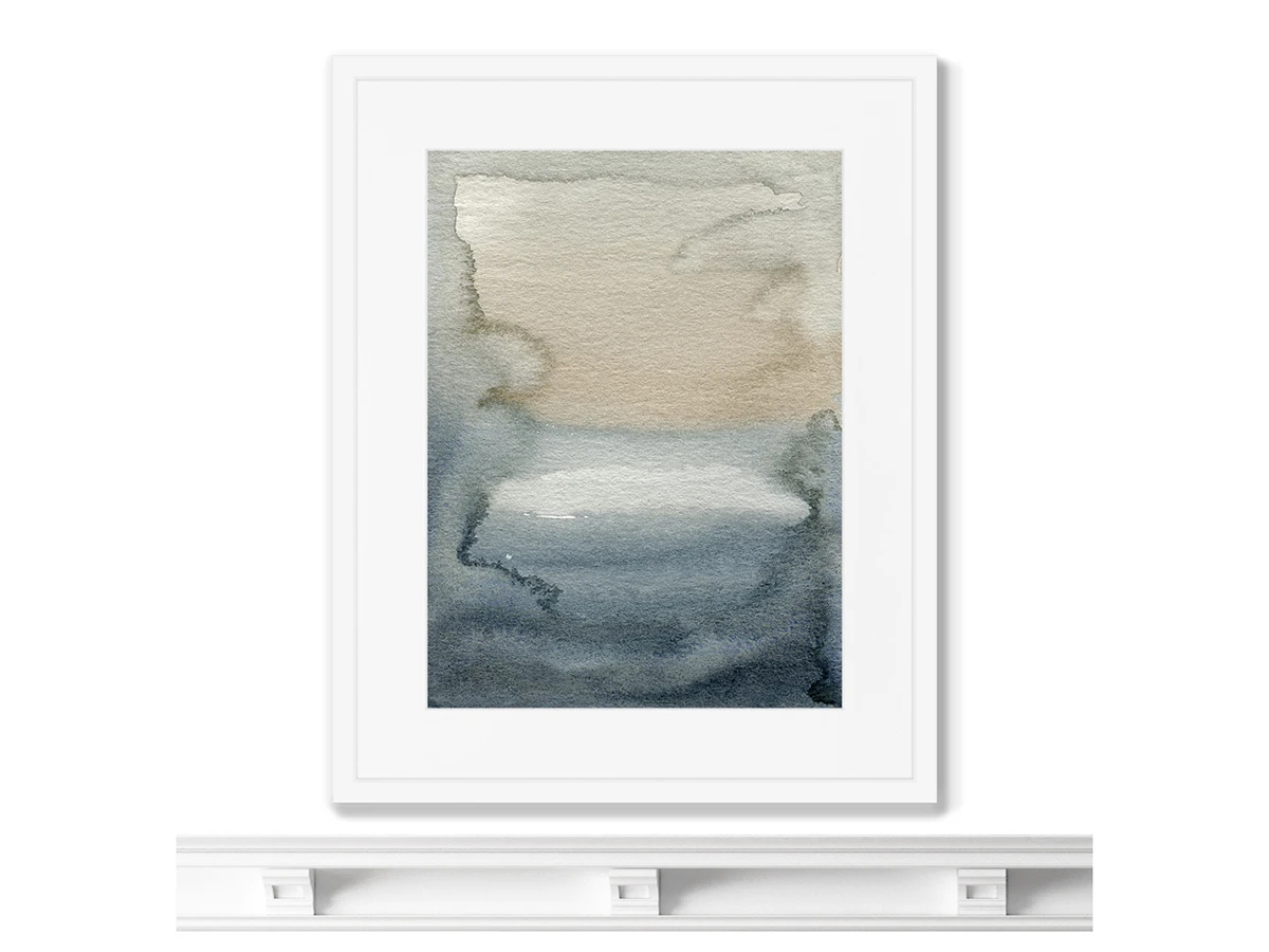 Репродукция картины в раме Lake view 635129  - фото 3