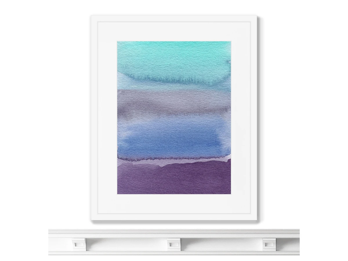 Репродукция картины в раме Layers of a landscape 635154  - фото 3