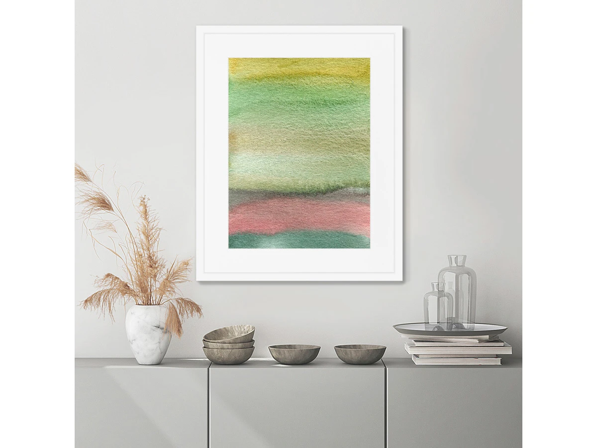 Репродукция картины в раме Layers of a summer landscape 635155  - фото 6