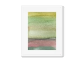 Репродукция картины в раме Layers of a summer landscape