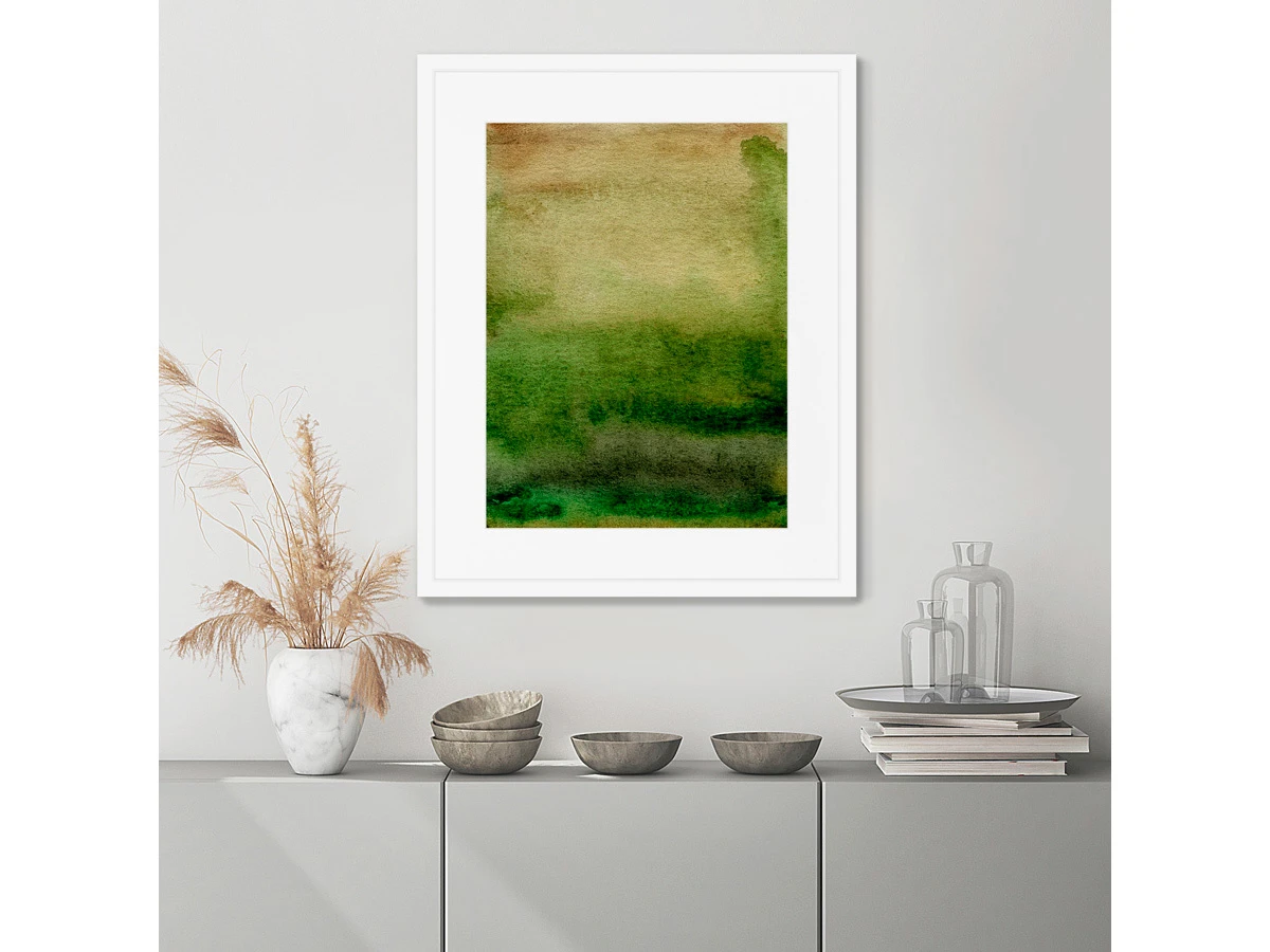 Репродукция картины в раме Pond in July 635156  - фото 6