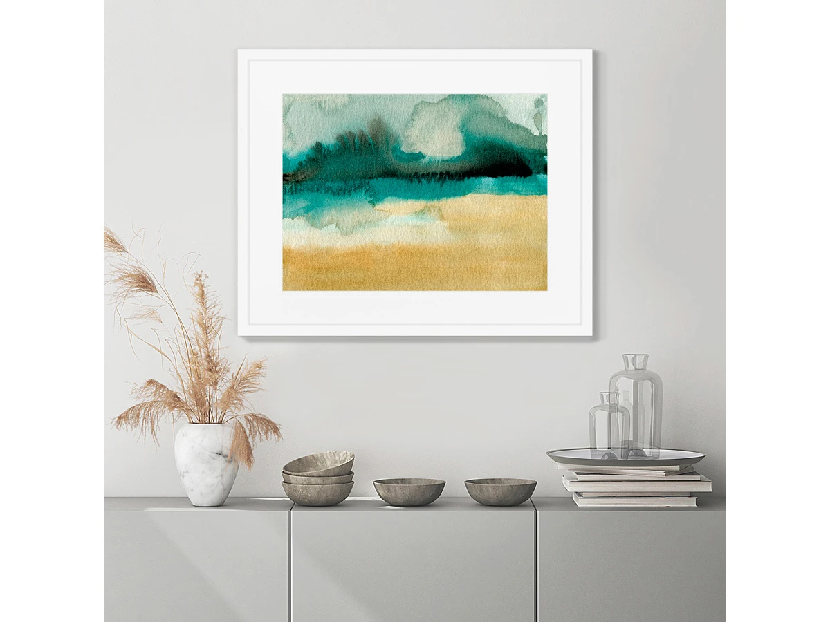 Репродукция картины в раме River bank 635158  - фото 6