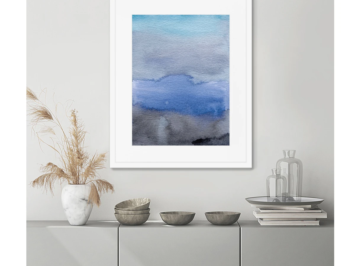 Репродукция картины в раме Sky in colors 635161