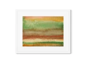 Репродукция картины в раме Summer landscape in layers
