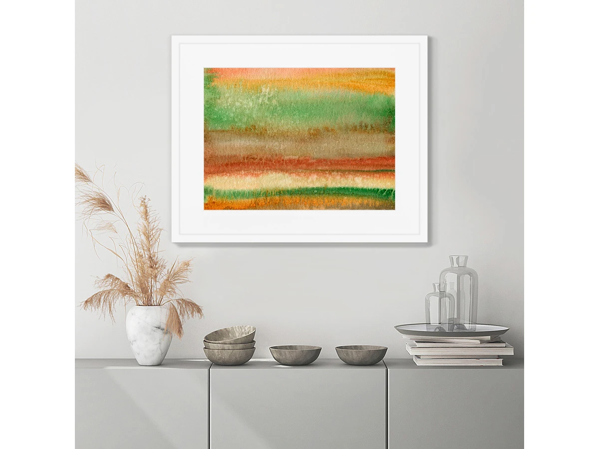 Репродукция картины в раме Summer landscape in layers 635164  - фото 6