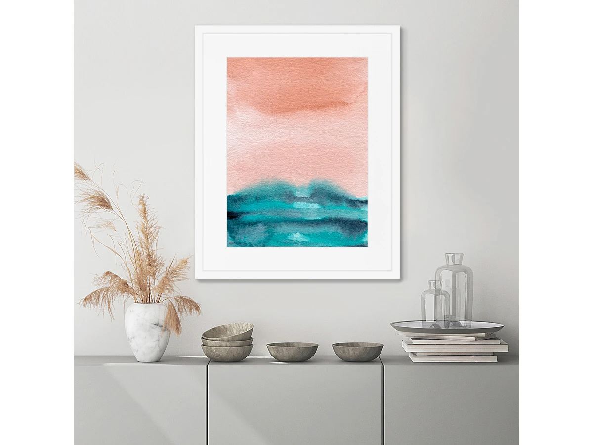 Репродукция картины в раме Sunset in Adriatic 635166  - фото 6