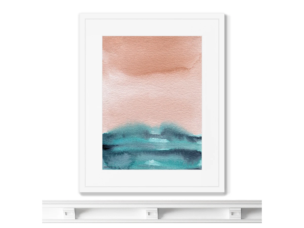 Репродукция картины в раме Sunset in Adriatic 635166  - фото 3