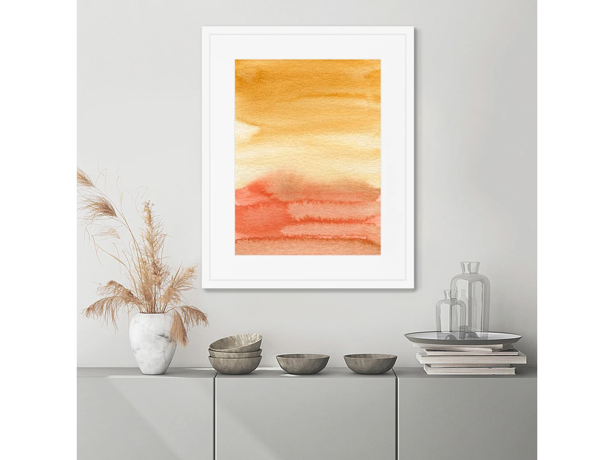 Репродукция картины в раме Sunset in June 635167  - фото 6