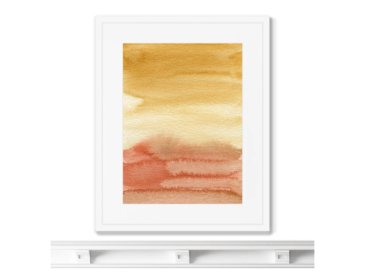 Репродукция картины в раме Sunset in June 635167  - фото 3