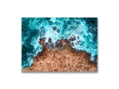 Картина на холсте Каменистое побережье