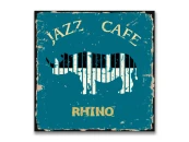 Картина на холсте Музыкальный носорог