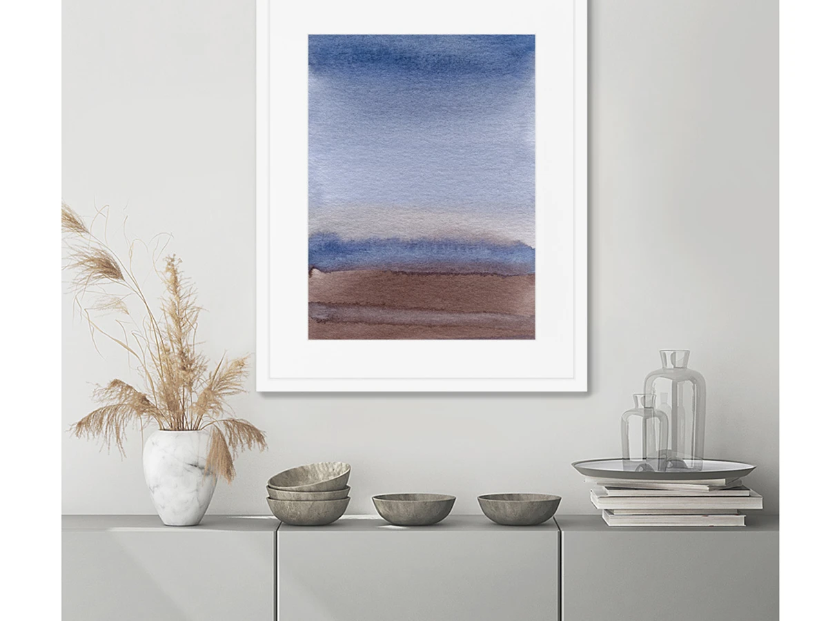 Репродукция картины в раме The deep depth of the sky 635172