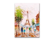 Картина на холсте Парижские улочки