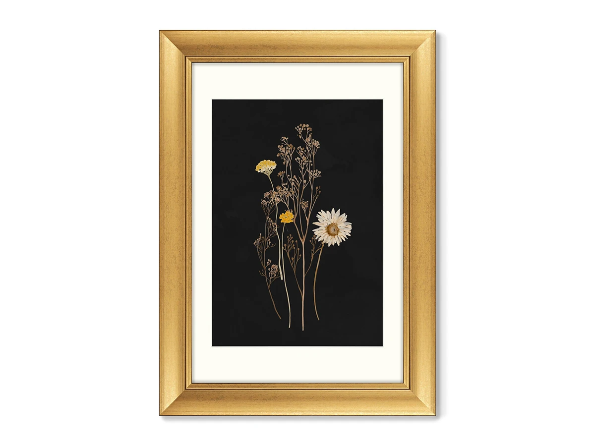 Набор из 3-х репродукций картин в раме Flower herbarium, No1 635267