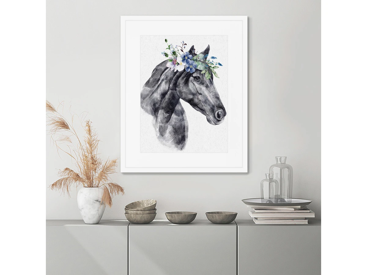 Репродукция картины в раме Graceful horse 635311  - фото 6