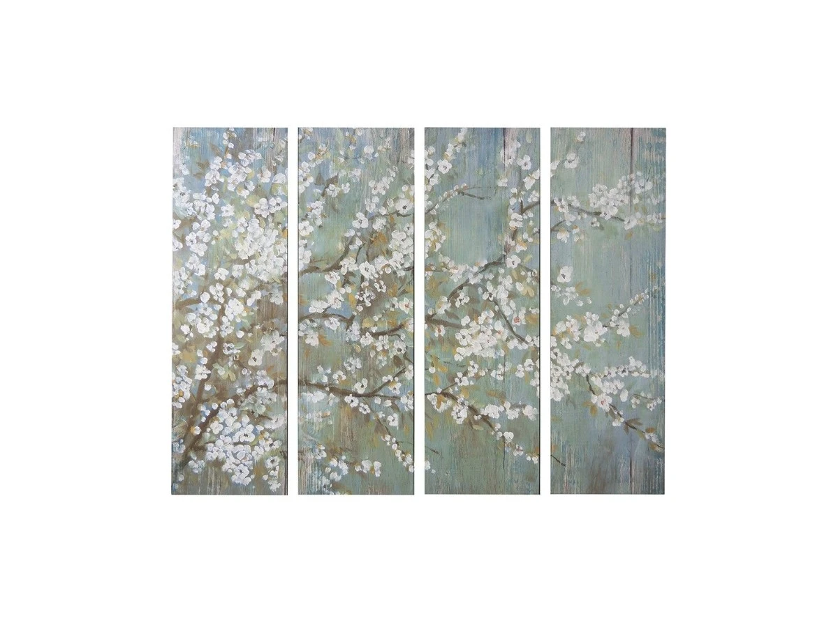 Картина Цветущая вишня из 4-x частей 886272