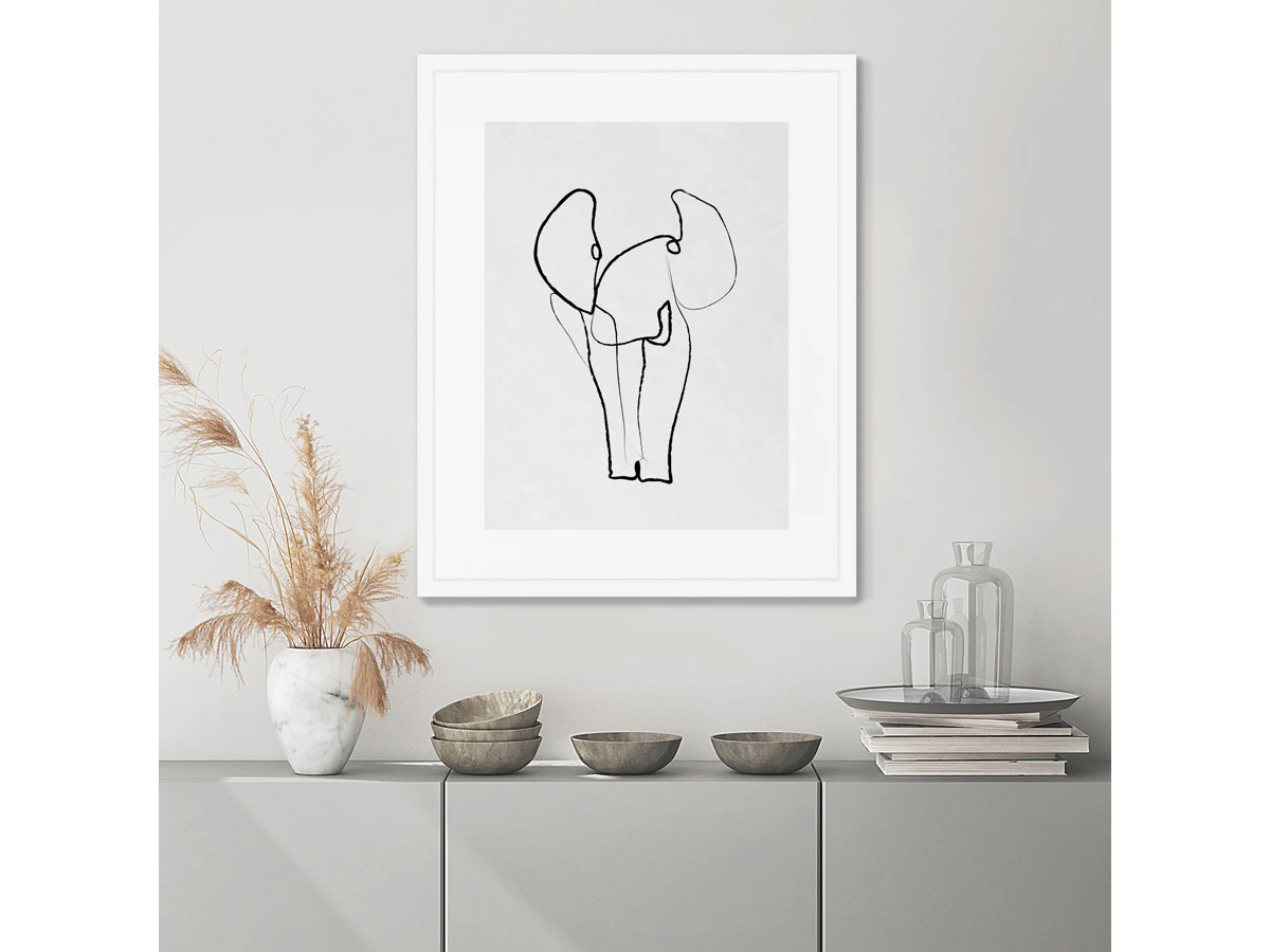 Репродукция картины в раме Elephant 635317  - фото 7