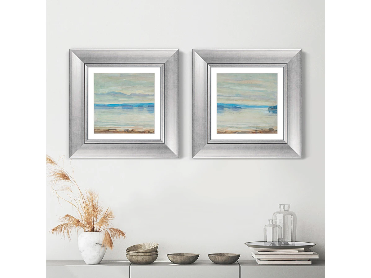 Набор из 2-х репродукций картин в раме MORNING IN RUOVESI, 1916г. 635336  - фото 8