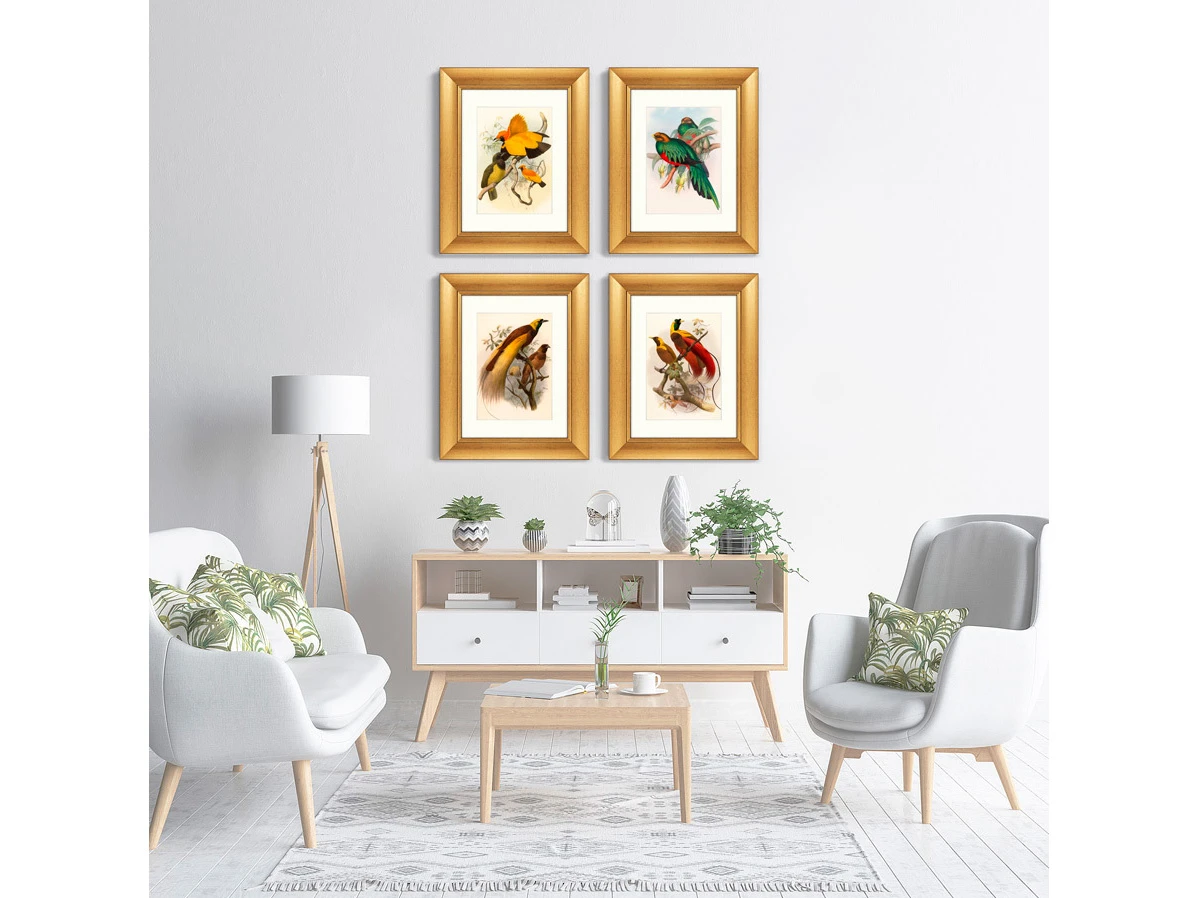 Репродукция картины в раме Квезали, 1885г. 635350  - фото 8