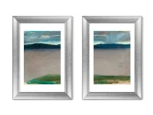 Набор из 2-х репродукций картин в раме LANDSCAPE, 1904г.