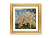 Репродукция картины в раме VIEW OF MONTE SOLARO, CAPRI, 1940г. 635409