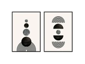 Набор постеров Абстракция №251