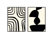 Набор постеров Абстракция №306