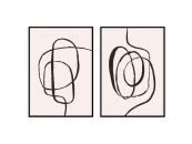 Набор постеров Абстракция №313