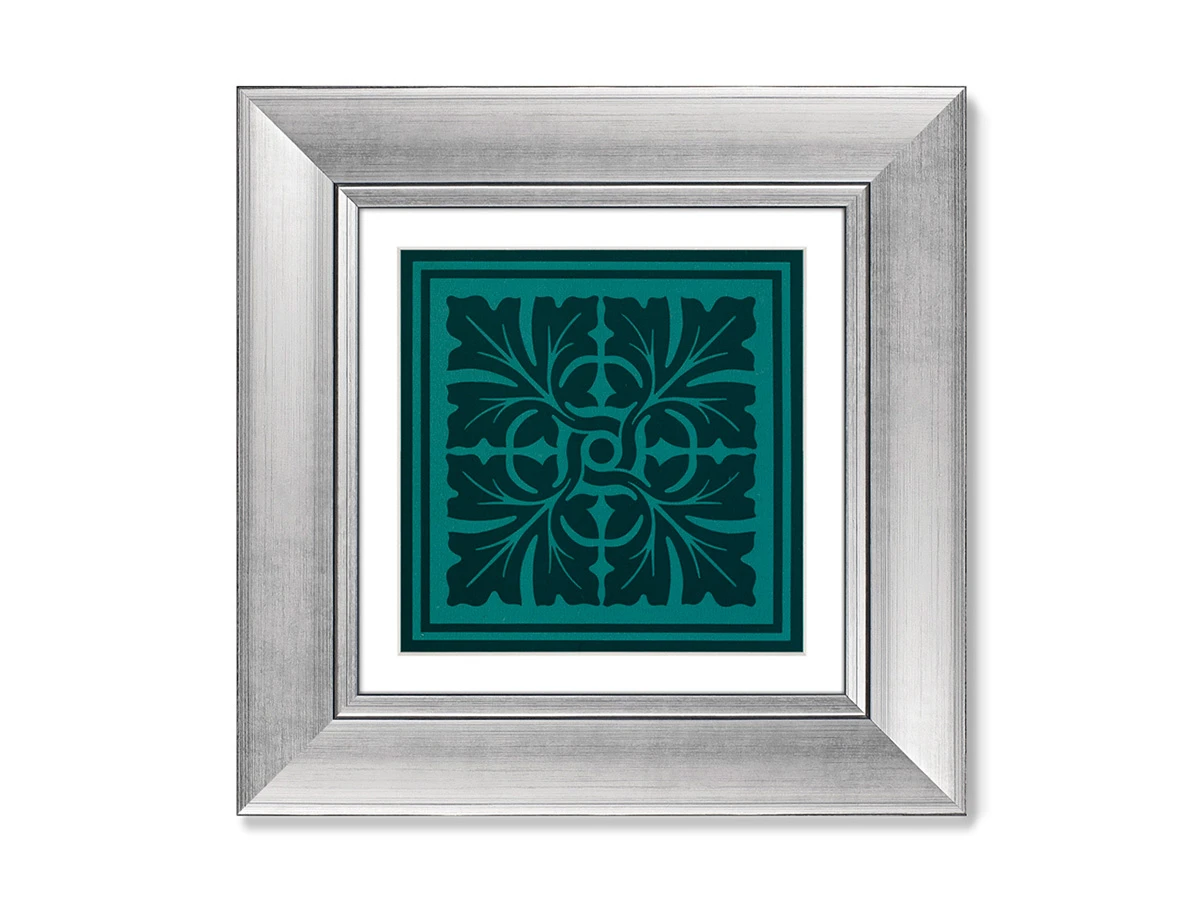 Набор из 4-х репродукций картин в раме Floral pattern II, 1892г. 635463  - фото 6