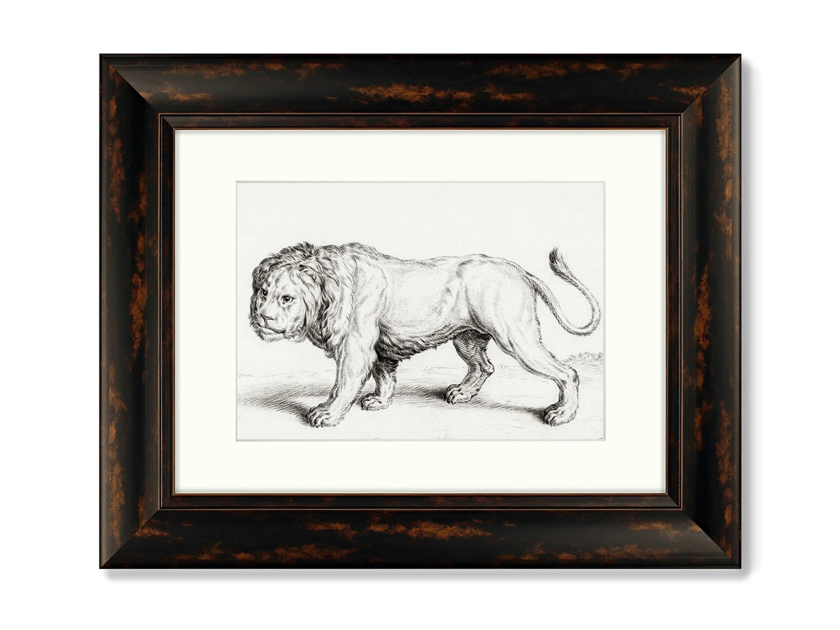Набор из 2-х репродукций картин в раме Lions, 1831г. 635478  - фото 2