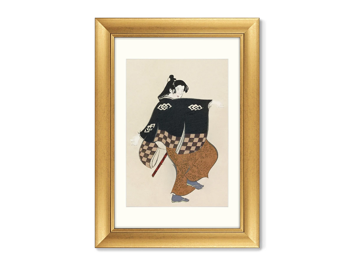 Набор из 3-х репродукций картин в раме Dancers from Momoyogusa–Flowers, 1909г. 635500